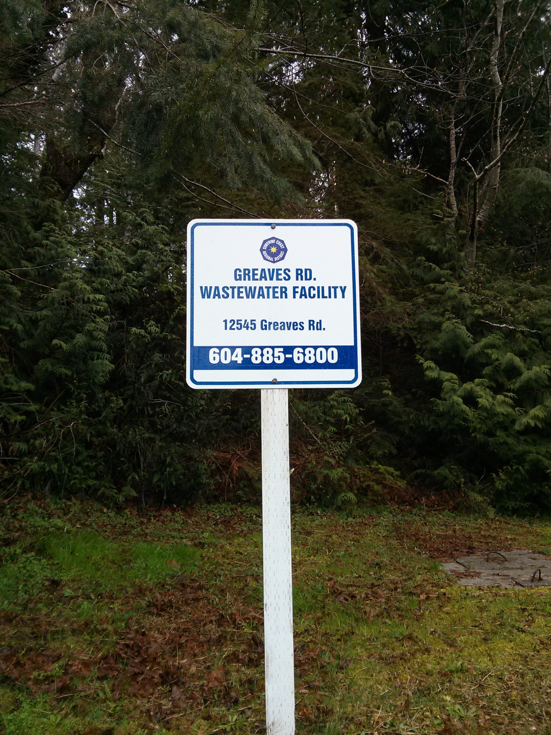 Photo of Greaves Road Facility wastewater facility