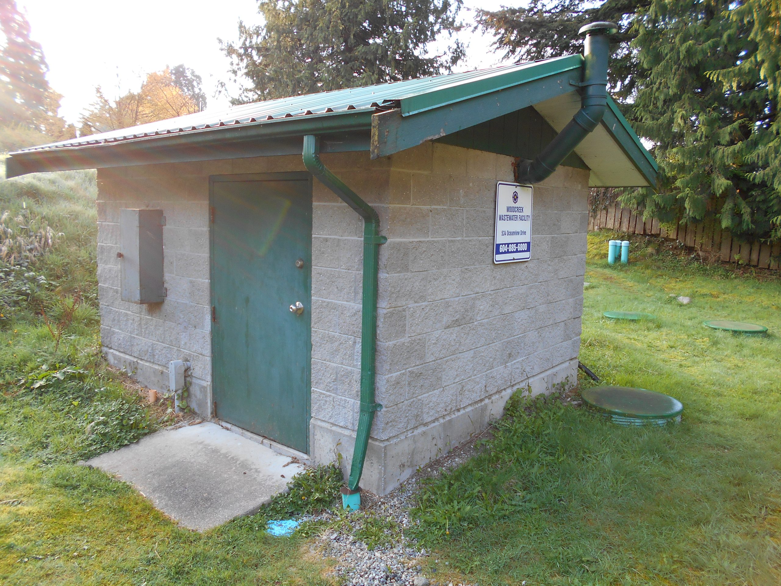 This is a photo of the Woodcreek wastewater facility.