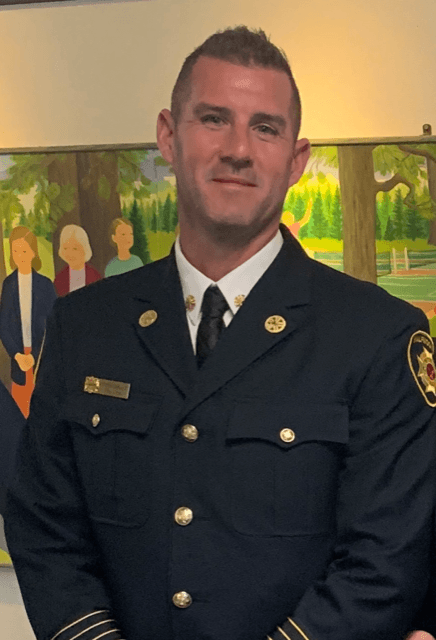 Picture of Halfmoon Bay fire Department Chief Ryan Daley