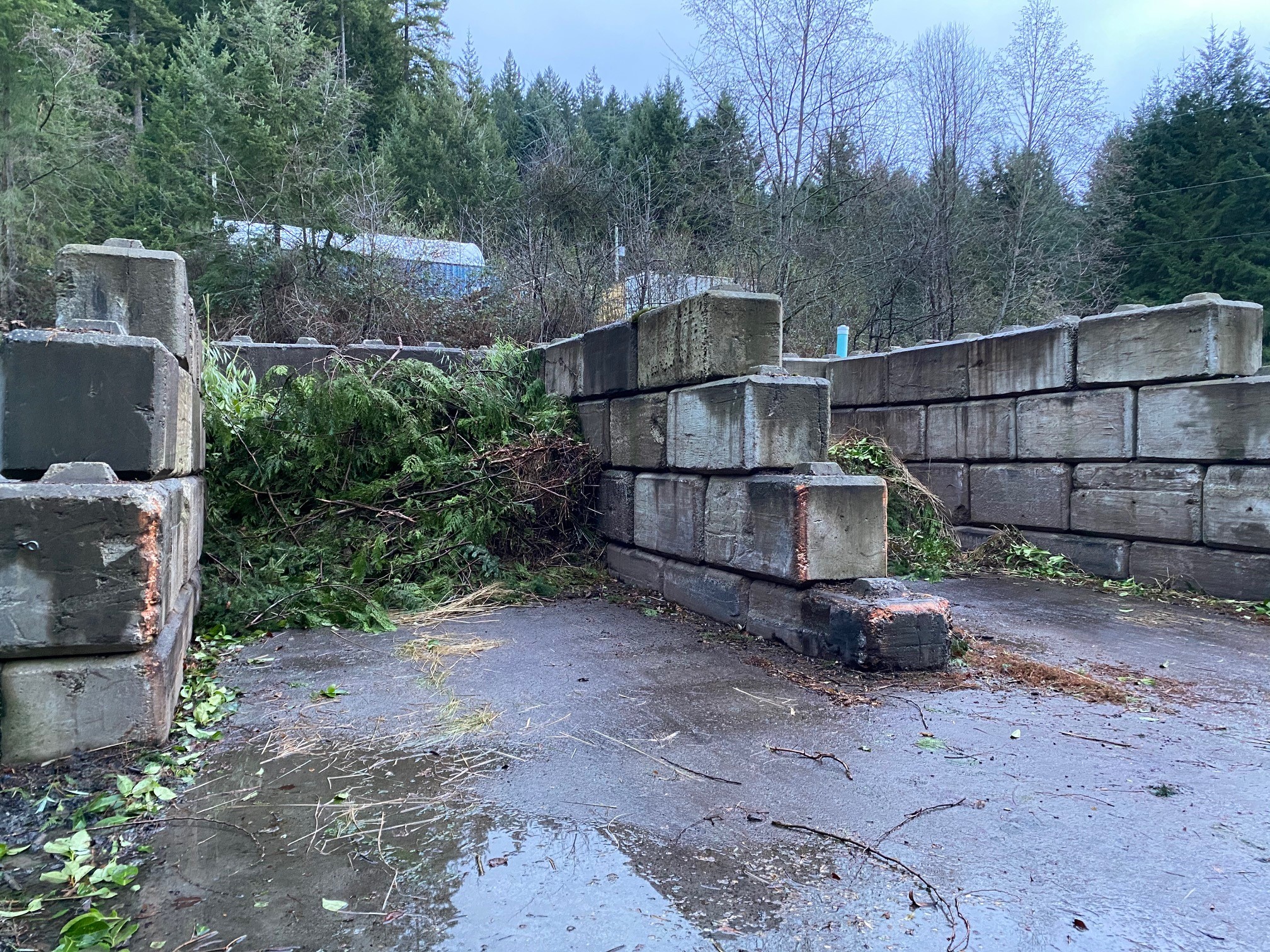 This is a photo of the green waste facility.