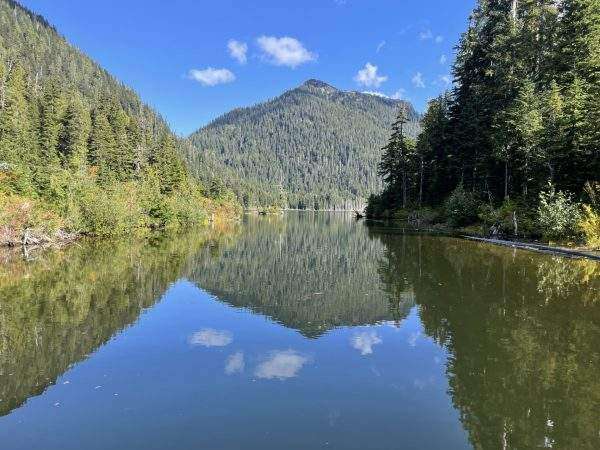 Picture shows Chapman Lake on September 30, 2023